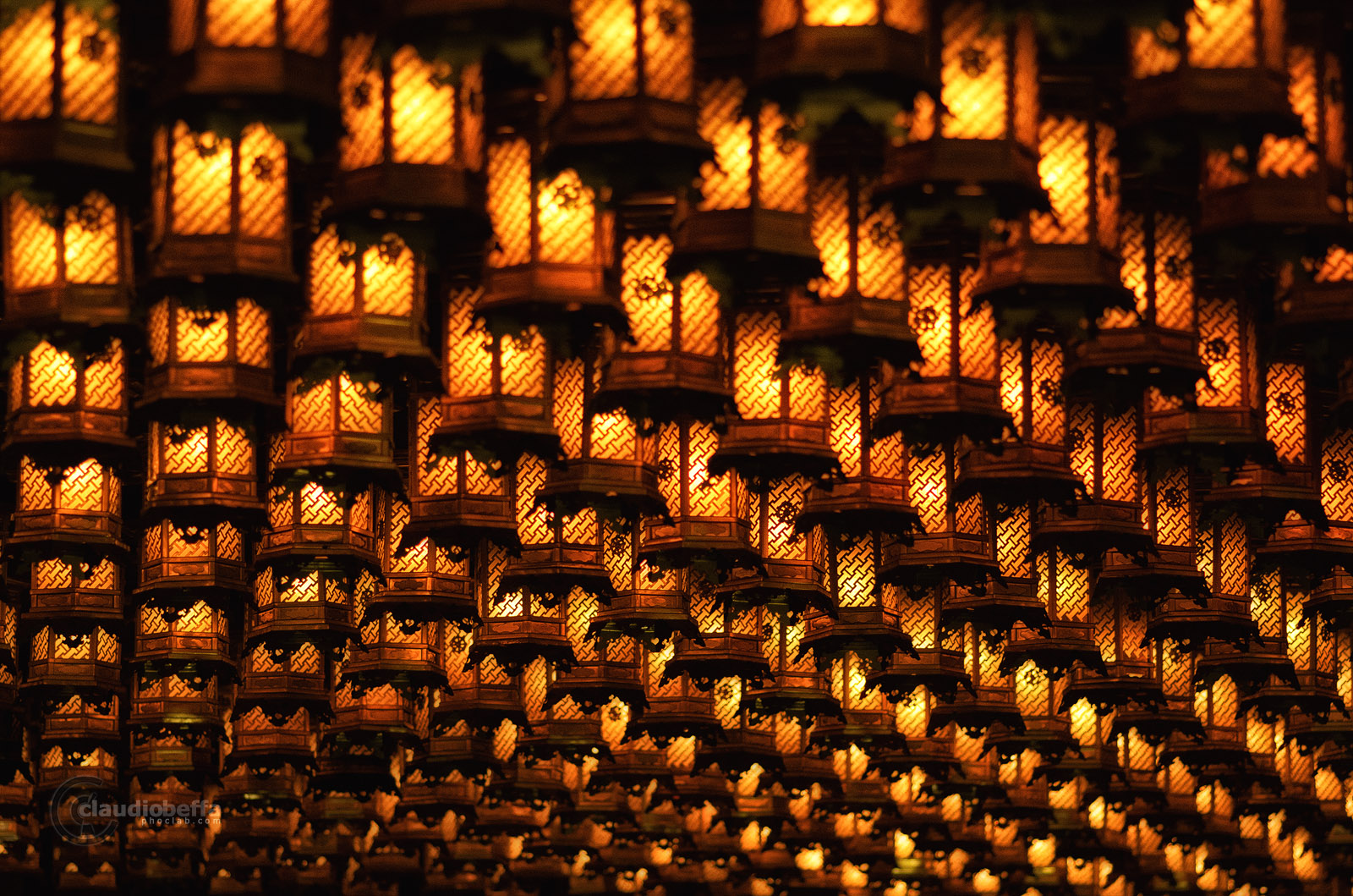 Lantern Henjyokutsu Daisho-in Buddhist Temple